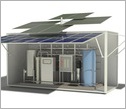 Illustration of a modular treatment system